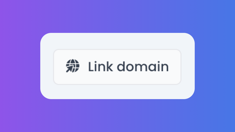 link your chatbot to your own domain easily.