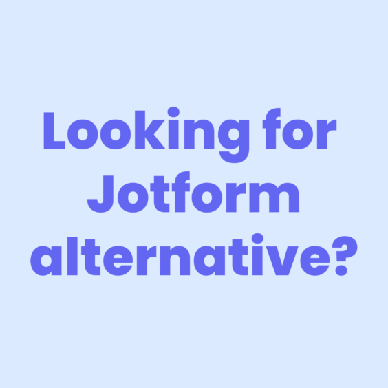 Looking for a Jotform alternative? Check out mevo