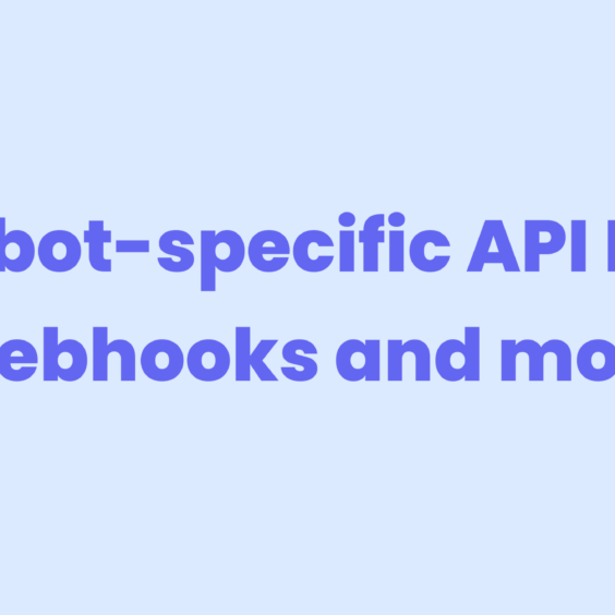 We are introducing Chatbot-Specific OpenAI Keys, Webhooks, and more!