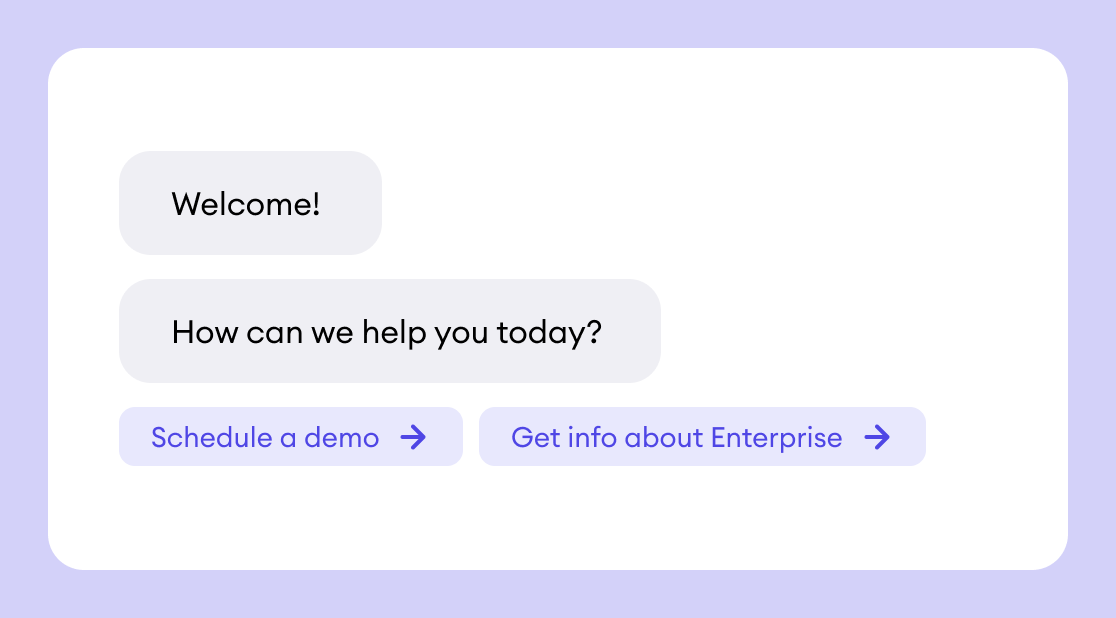 Design messages in chatbot flow one by one