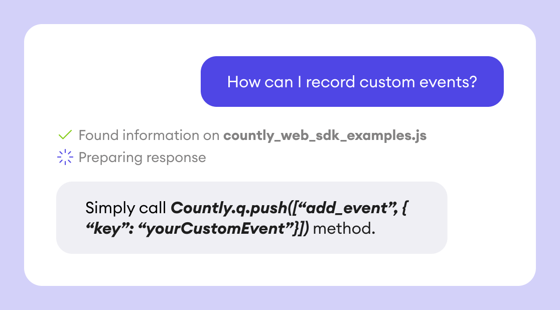 Train your chatbot by uploading files